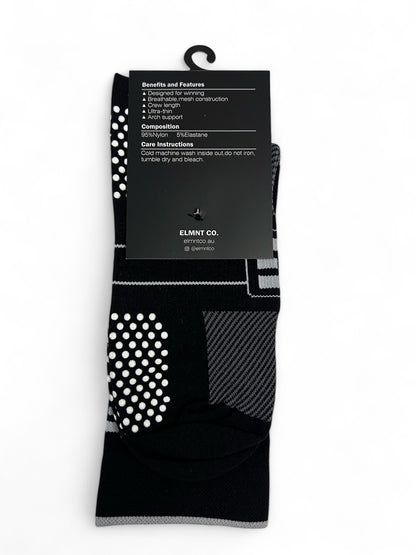 Black Grip Sock